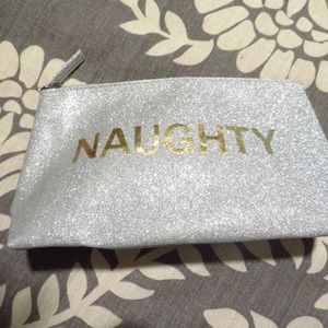 Silver Bling Cosmetic Bag